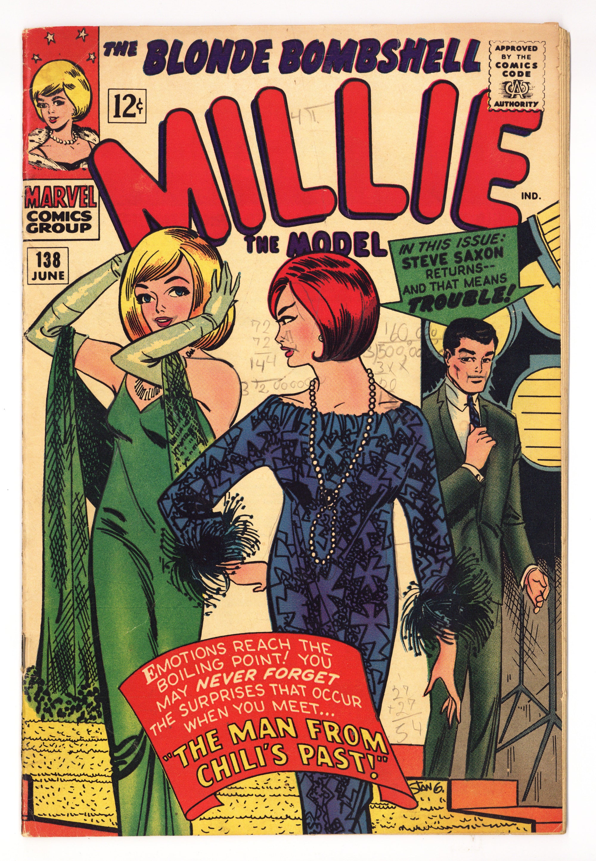 Millie the Model Comics 138 VG/FN (5.0) (1966) 