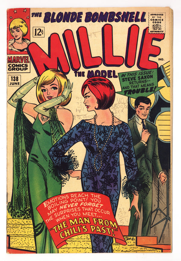 Millie the Model Comics 138 VG/FN (5.0) (1966)