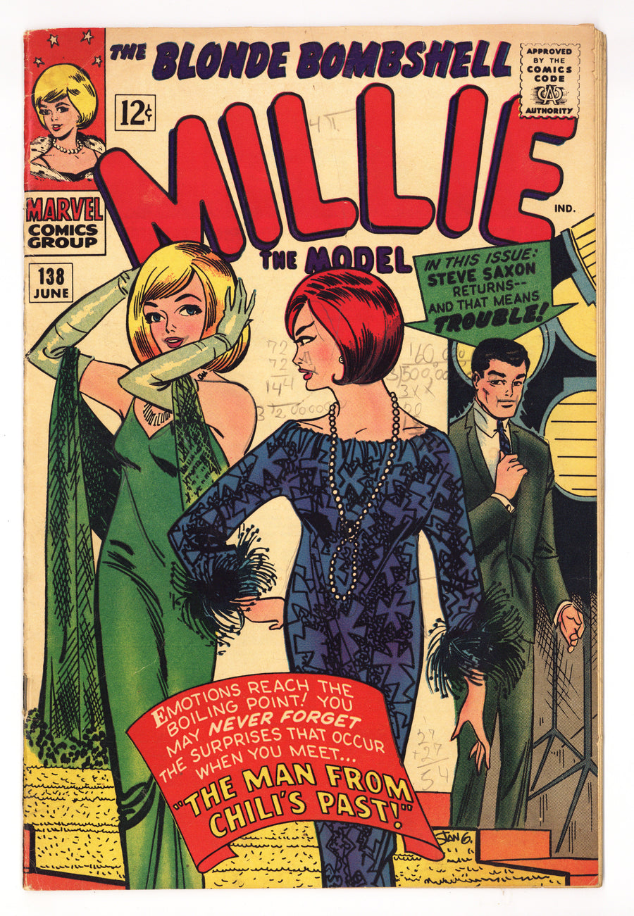 Millie the Model Comics 138 VG/FN (5.0) (1966) 