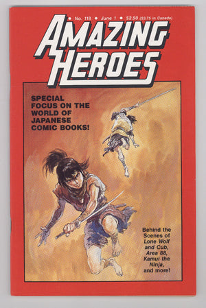 Amazing Heroes 118 Mid Grade (1987)
