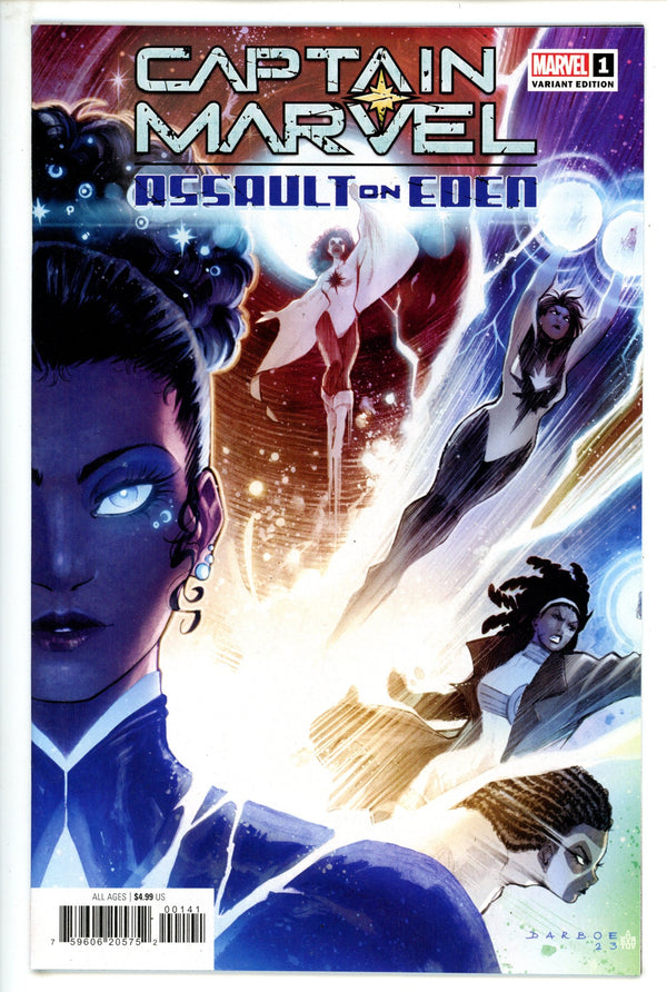 Captain Marvel: Assault on Eden 1 High Grade (2023) Darboe Variant