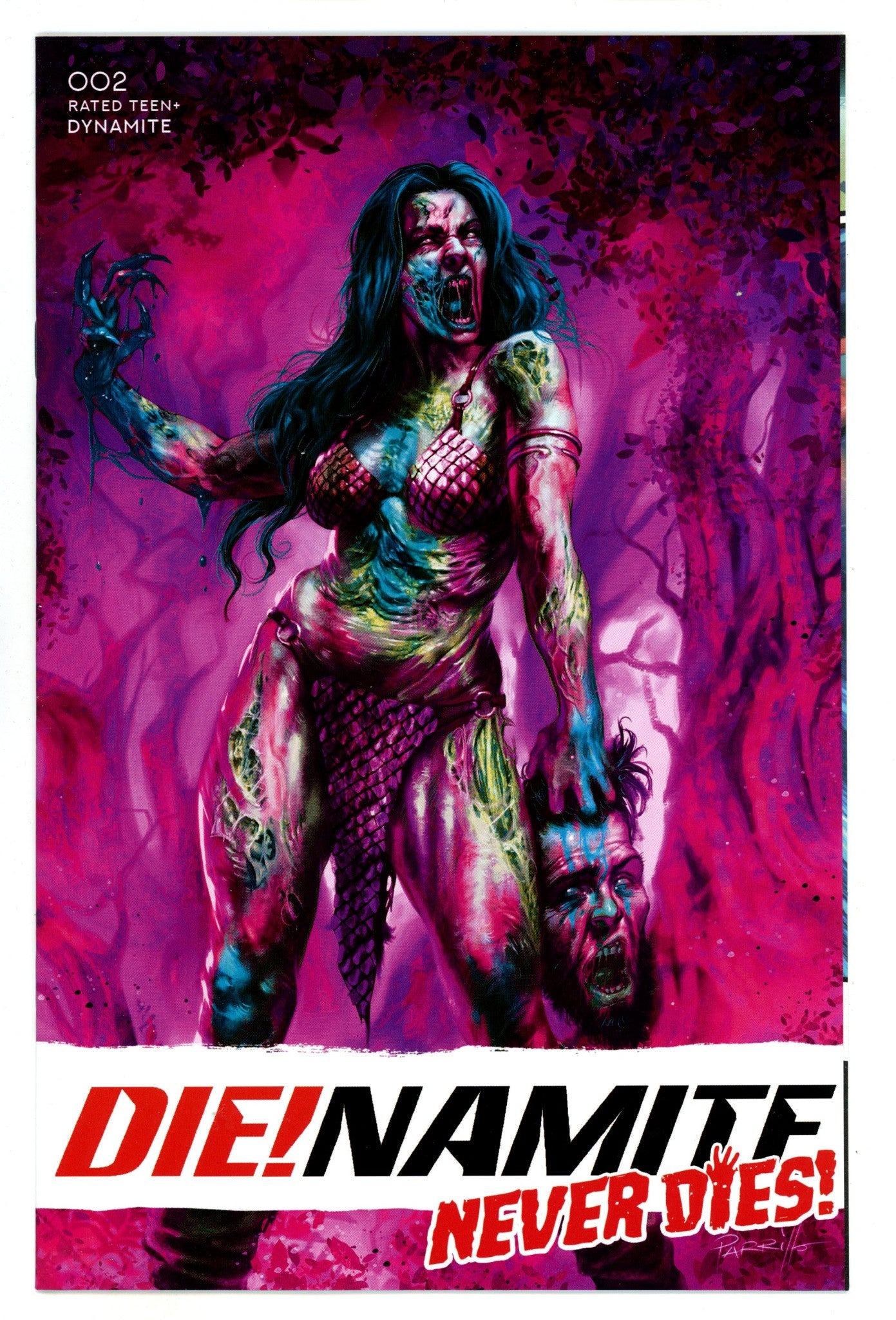 Die!namite Never Dies! 2 High Grade (2022) Parrillo UV Variant 