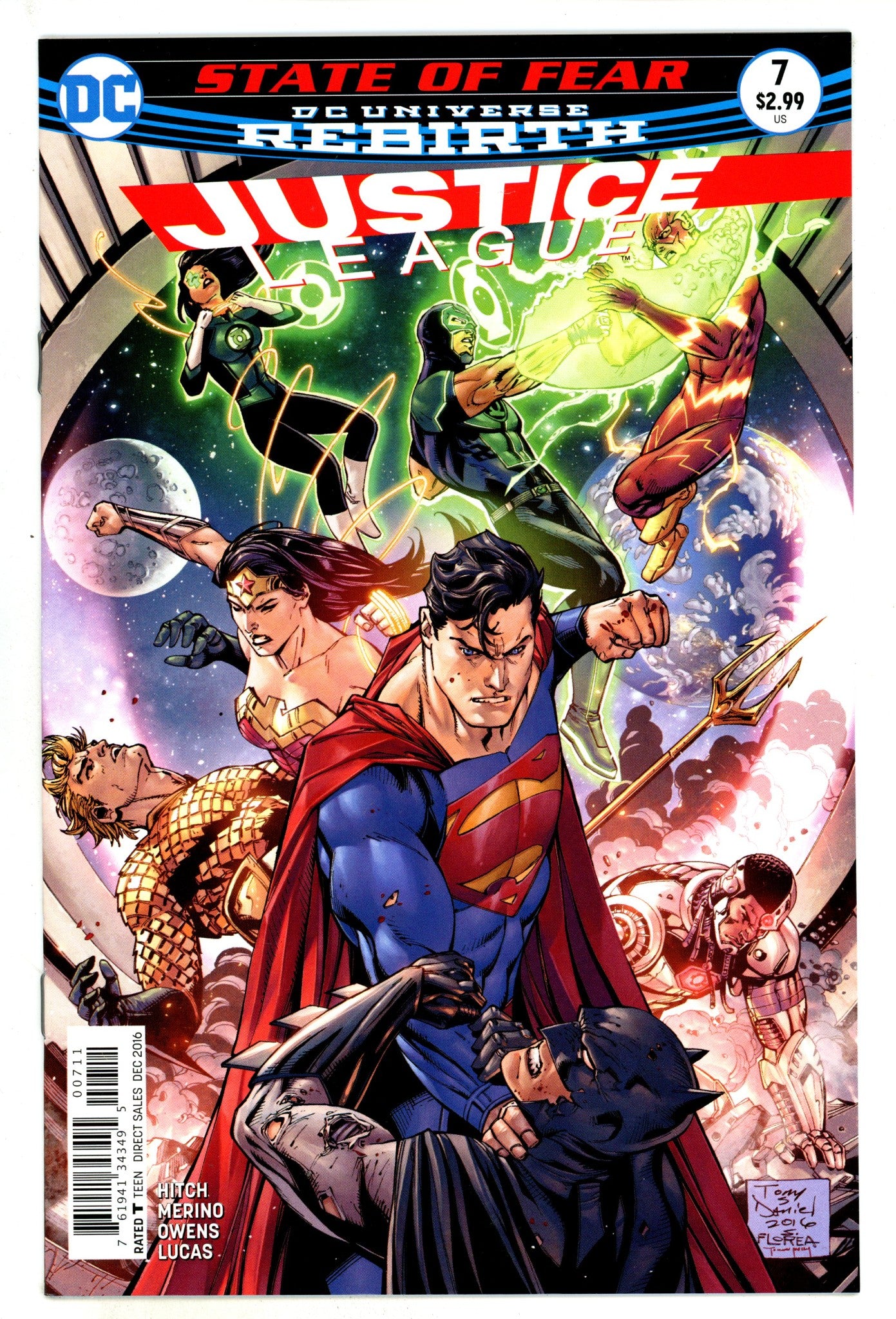 Justice League Vol 2 7 High Grade (2016) 
