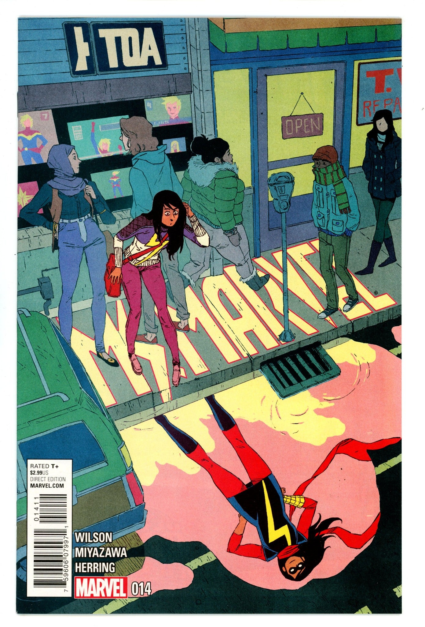 Ms. Marvel Vol 3 14 High Grade (2015) 