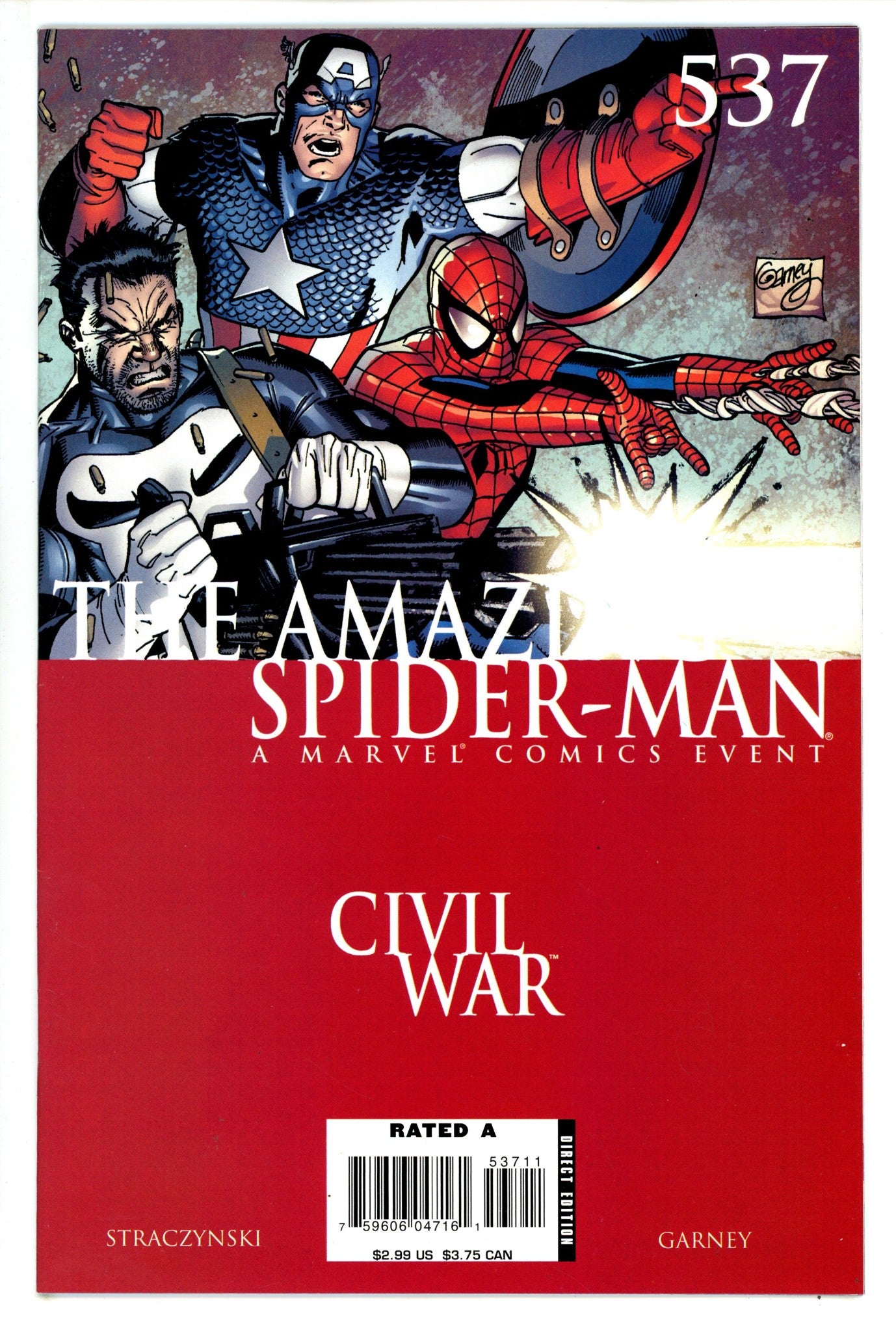 The Amazing Spider-Man Vol 2 537 (2007)