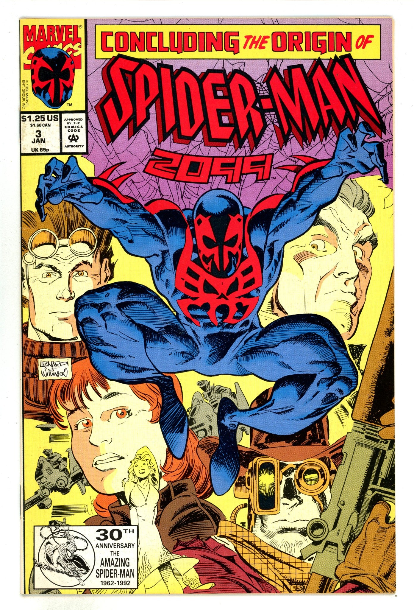Spider-Man 2099 Vol 1 3 Mid Grade (1993) 