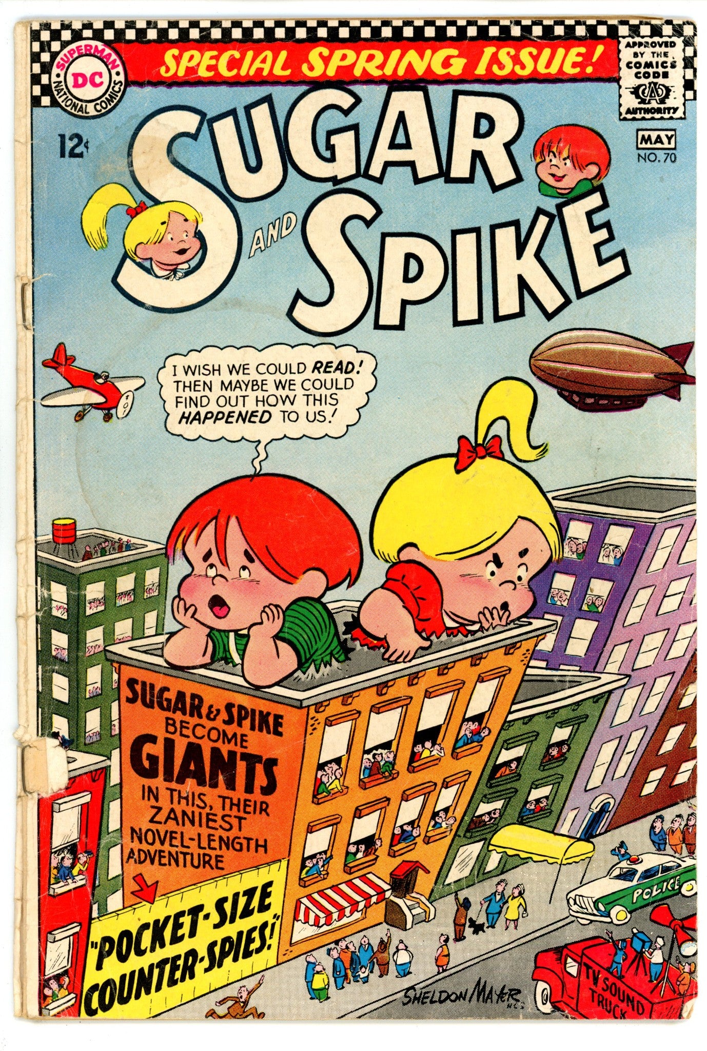 Sugar & Spike 70 Cover Detached, CF Missing (1967) 