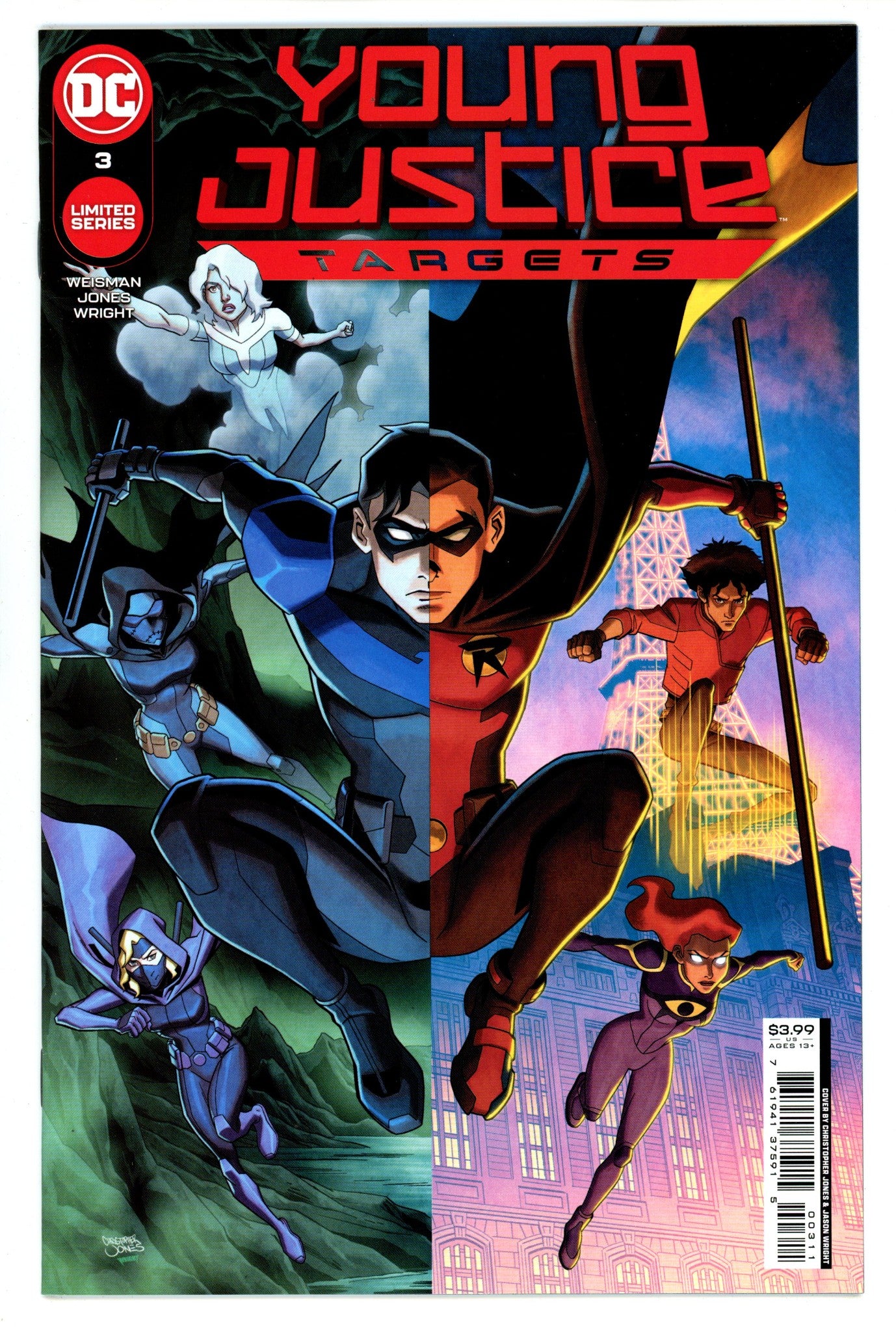 Young Justice: Targets 3 High Grade (2022) Variant 