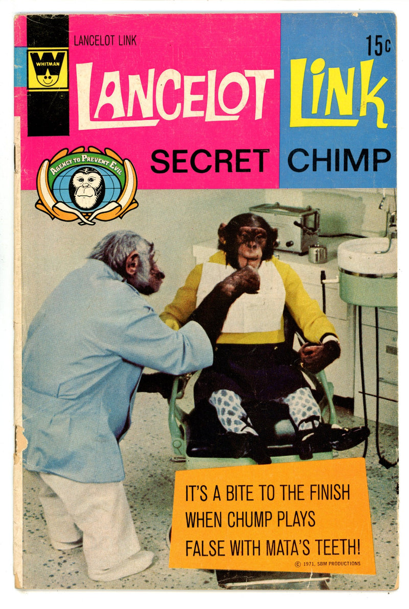 Lancelot Link, Secret Chimp 4 GD (2.0) Whitman (1972) 