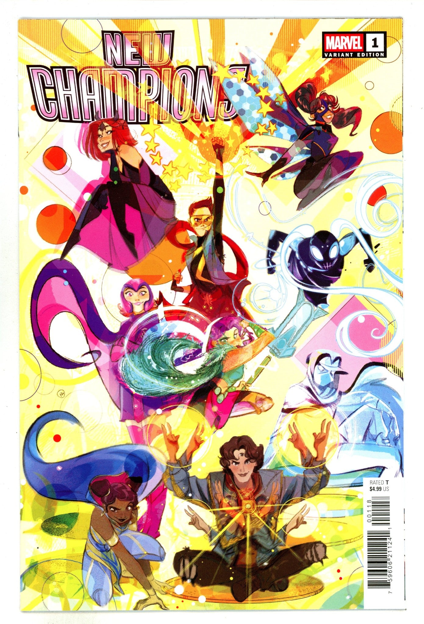 New Champions 1 Baldari Incentive Variant VF/NM (2025)