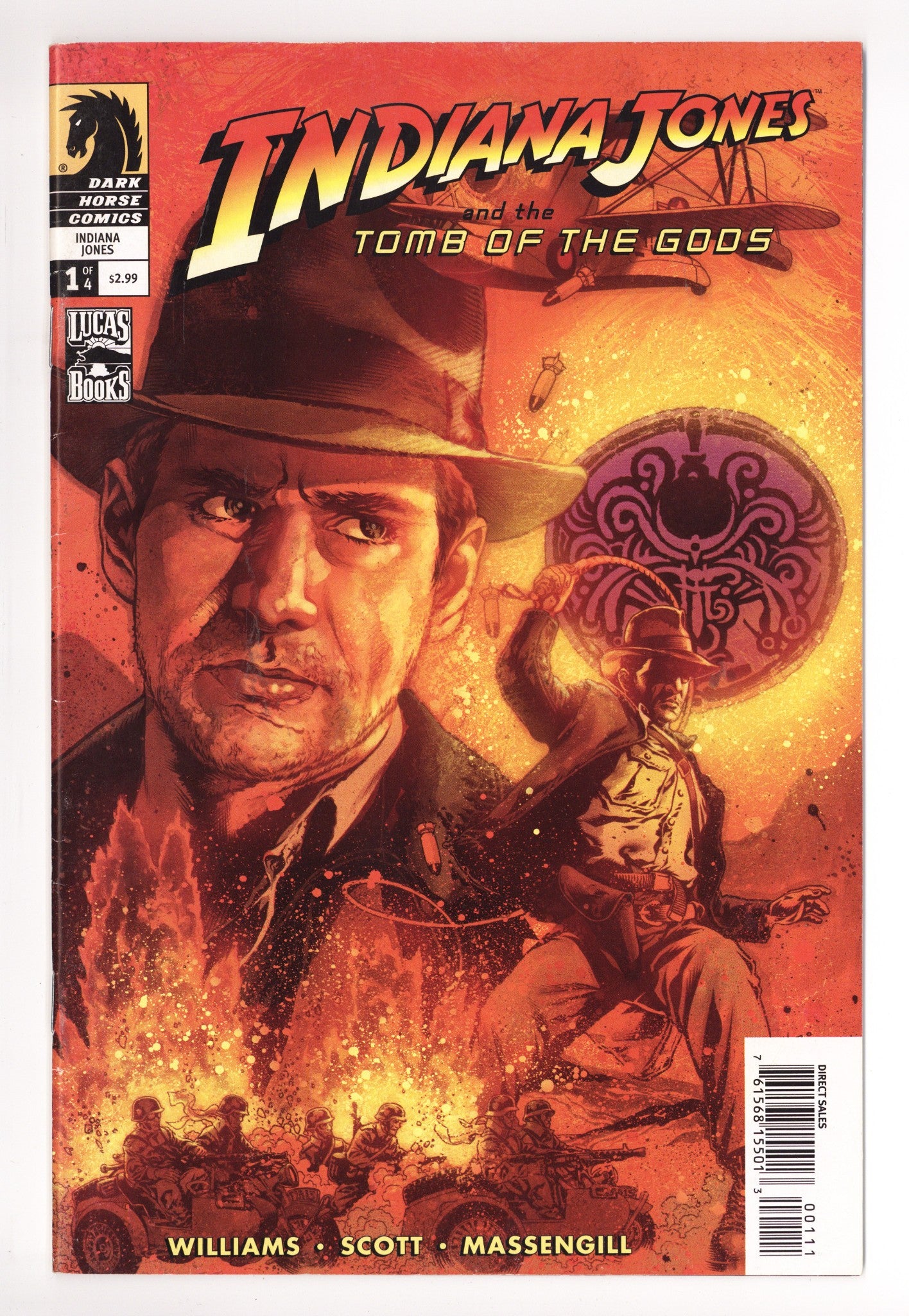 Indiana Jones and the Tomb of the Gods 1 Mid Grade (2008) 