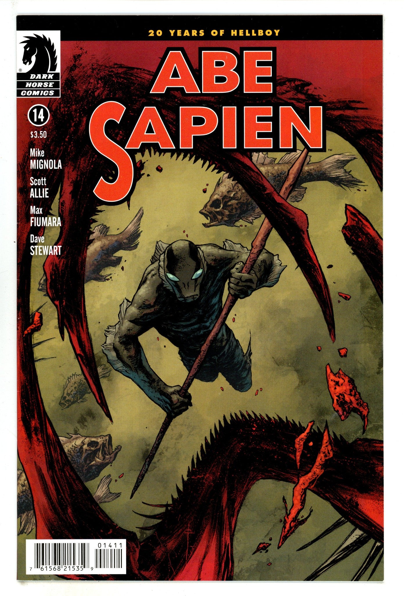 Abe Sapien   14 (24)  High Grade   (2014)        