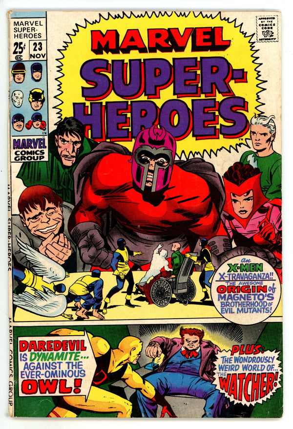 Marvel Super-Heroes Vol 1 23 VG/FN (5.0) (1969)