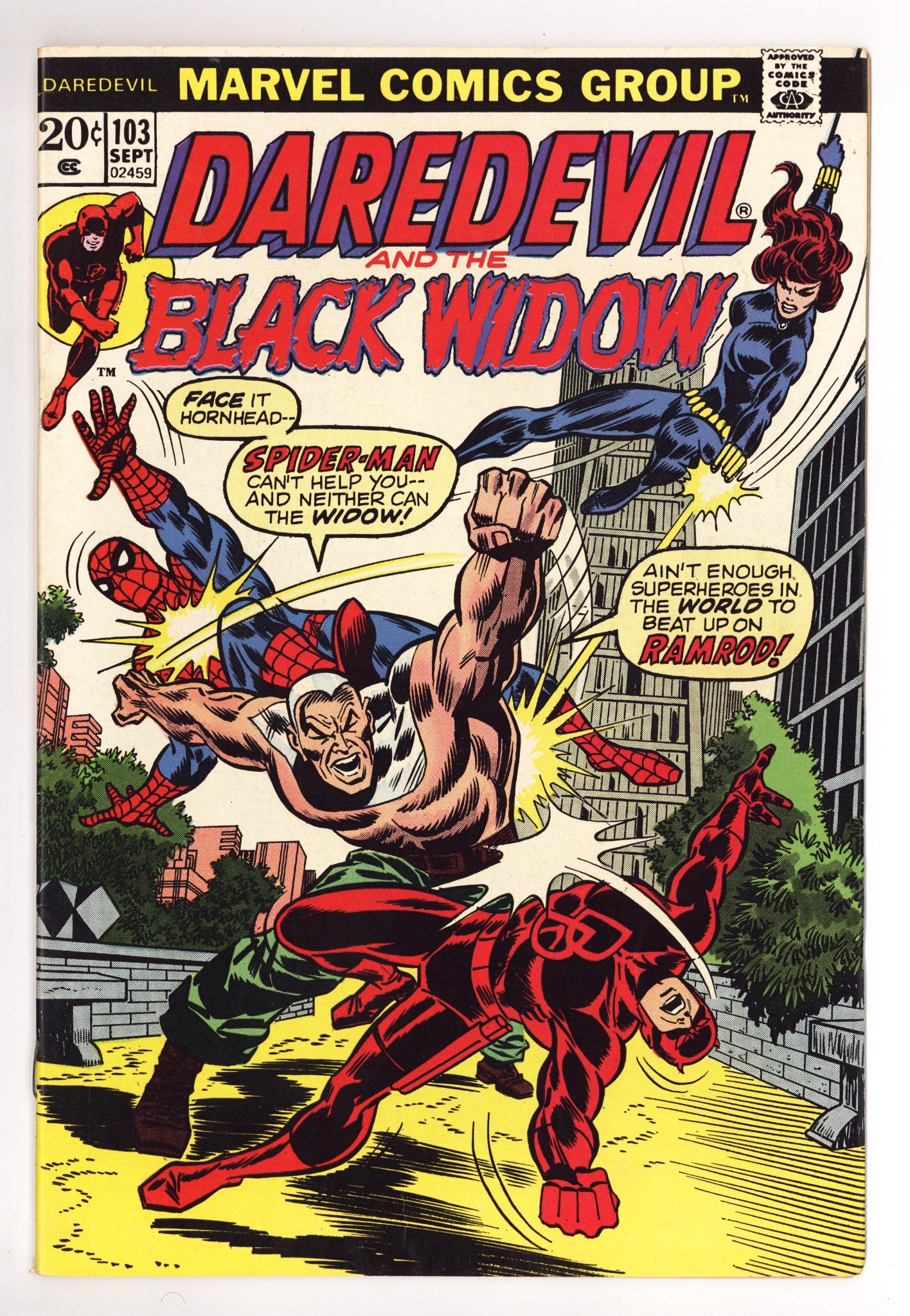 Daredevil Vol 1 103 FN+ (6.5) (1973) 