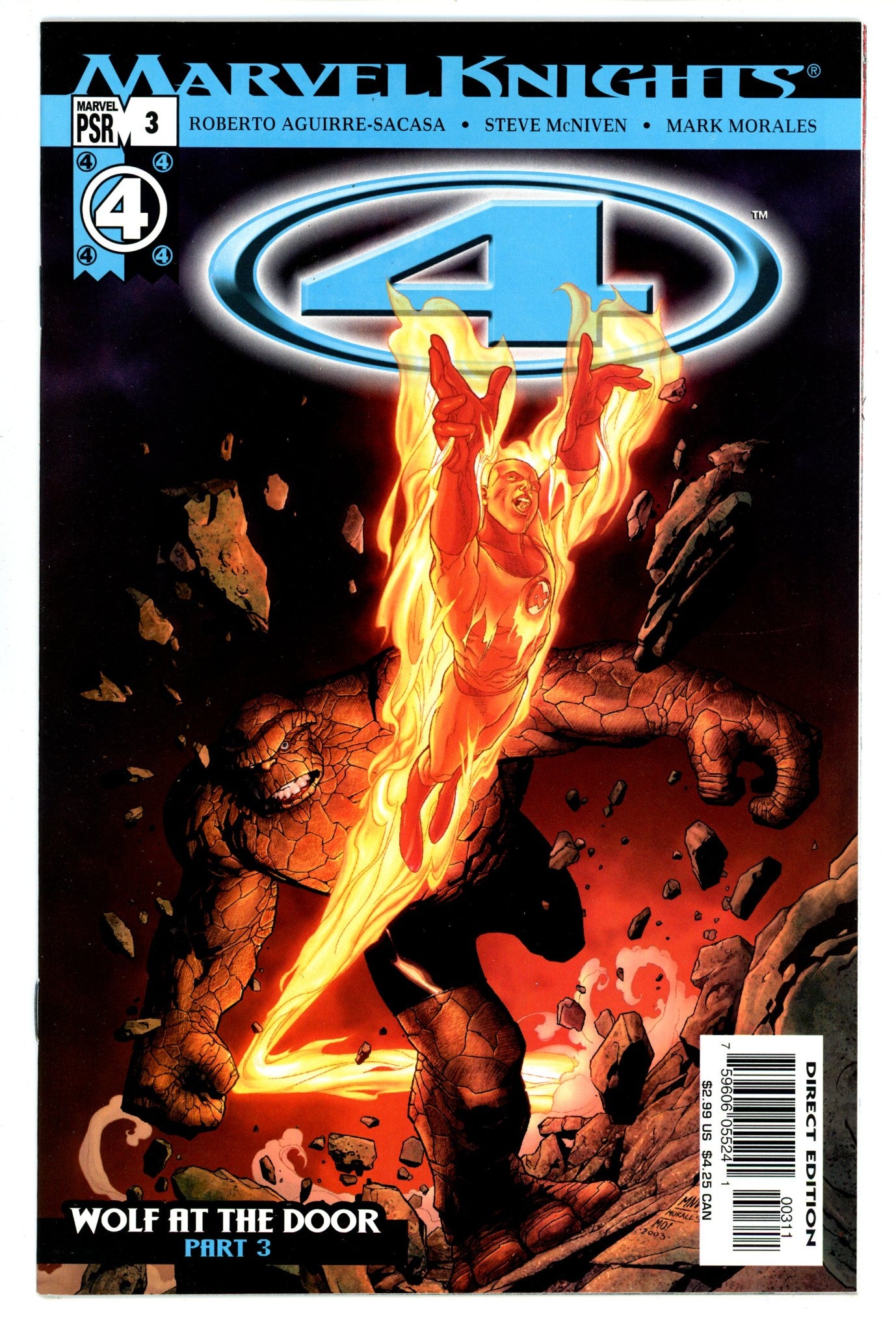 Marvel Knights 4 3 High Grade (2004) 