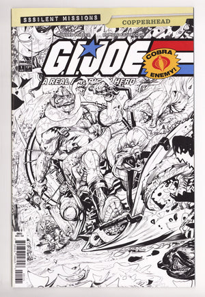 G.I. Joe A Real American Hero Sssilent Missions Copperhead 1 Porter B&W Incentive NM (2026)