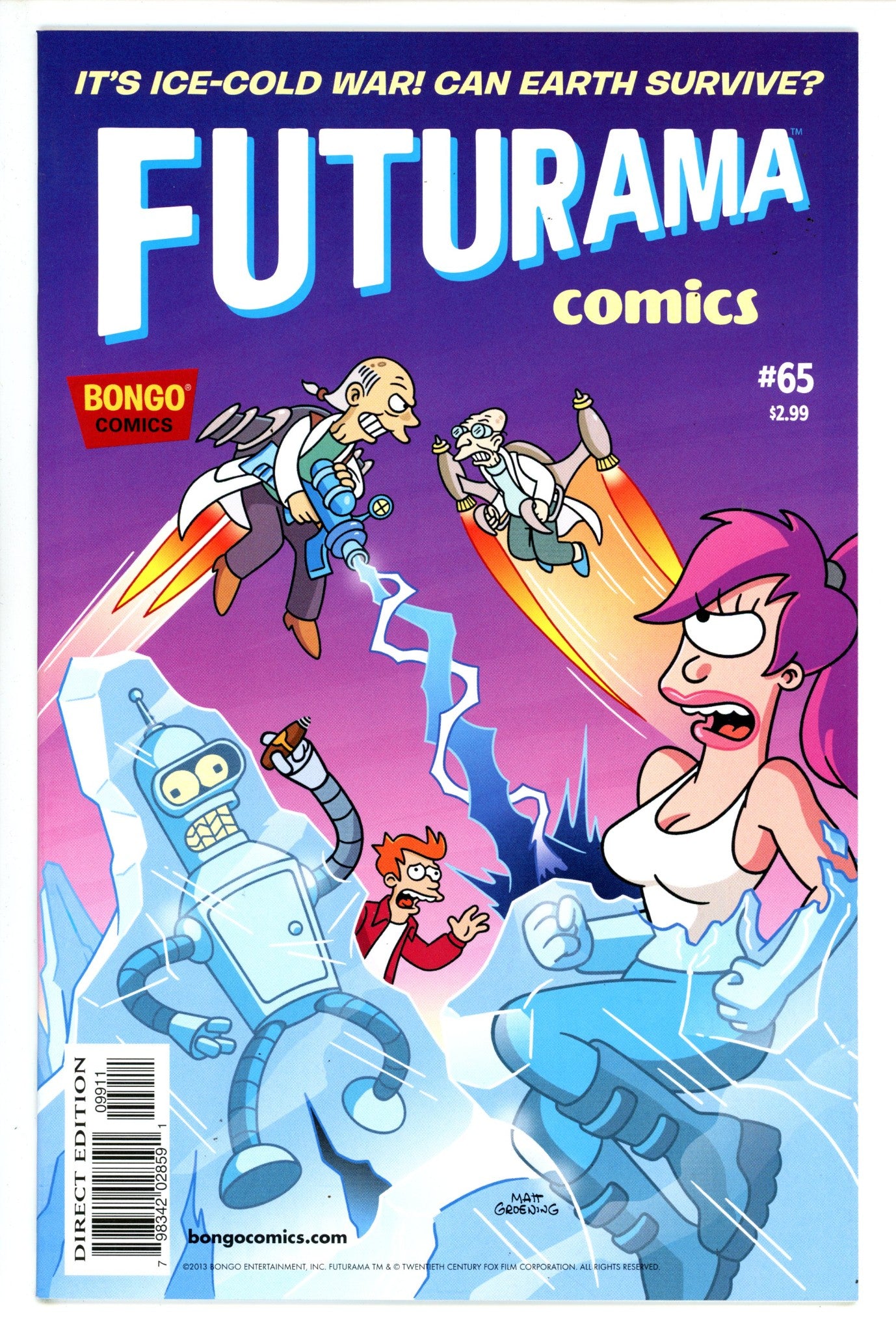 Bongo Comics Presents Futurama Comics 65 NM- (9.2) (2013)