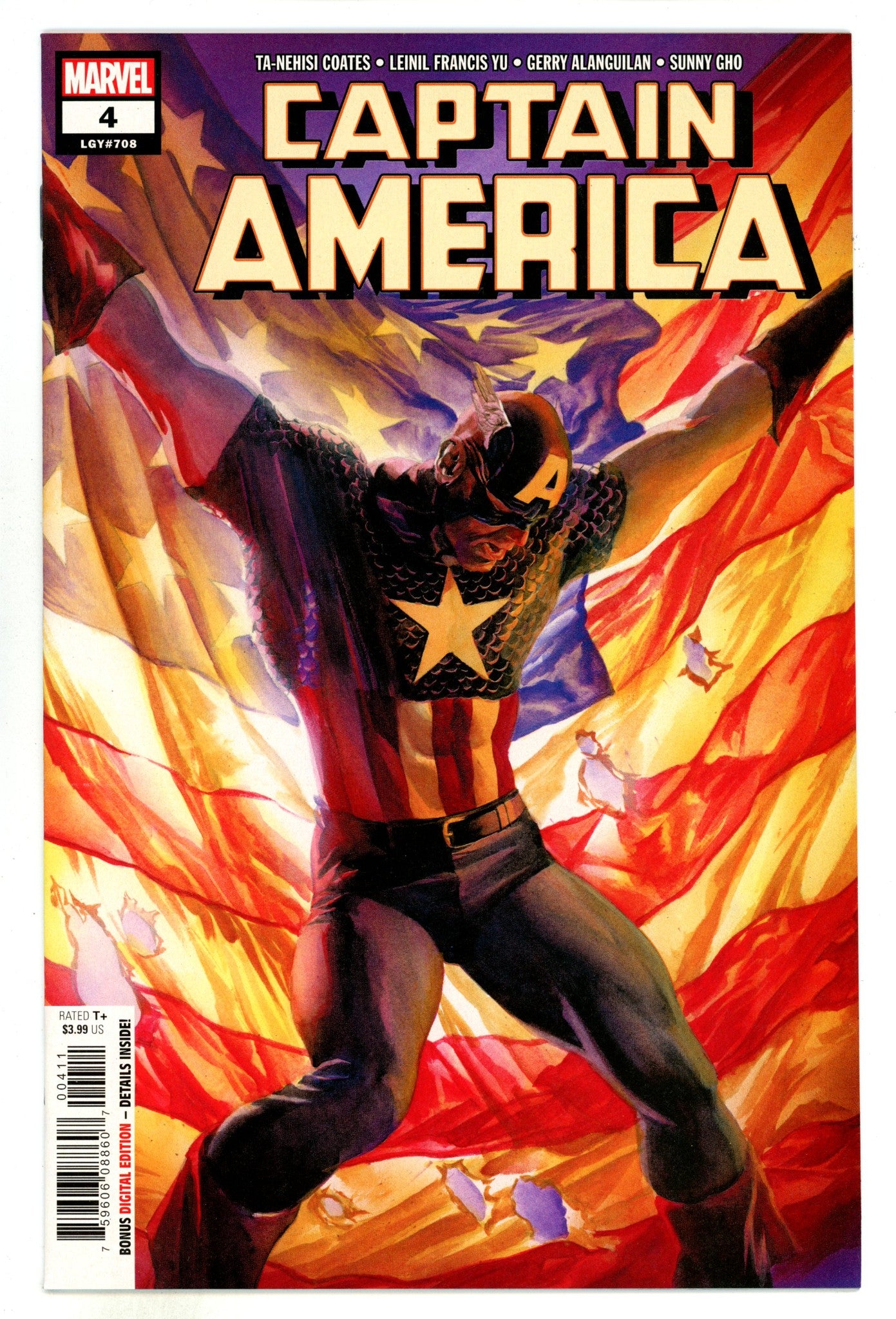 Captain America Vol 9 4 (708) High Grade (2018) 