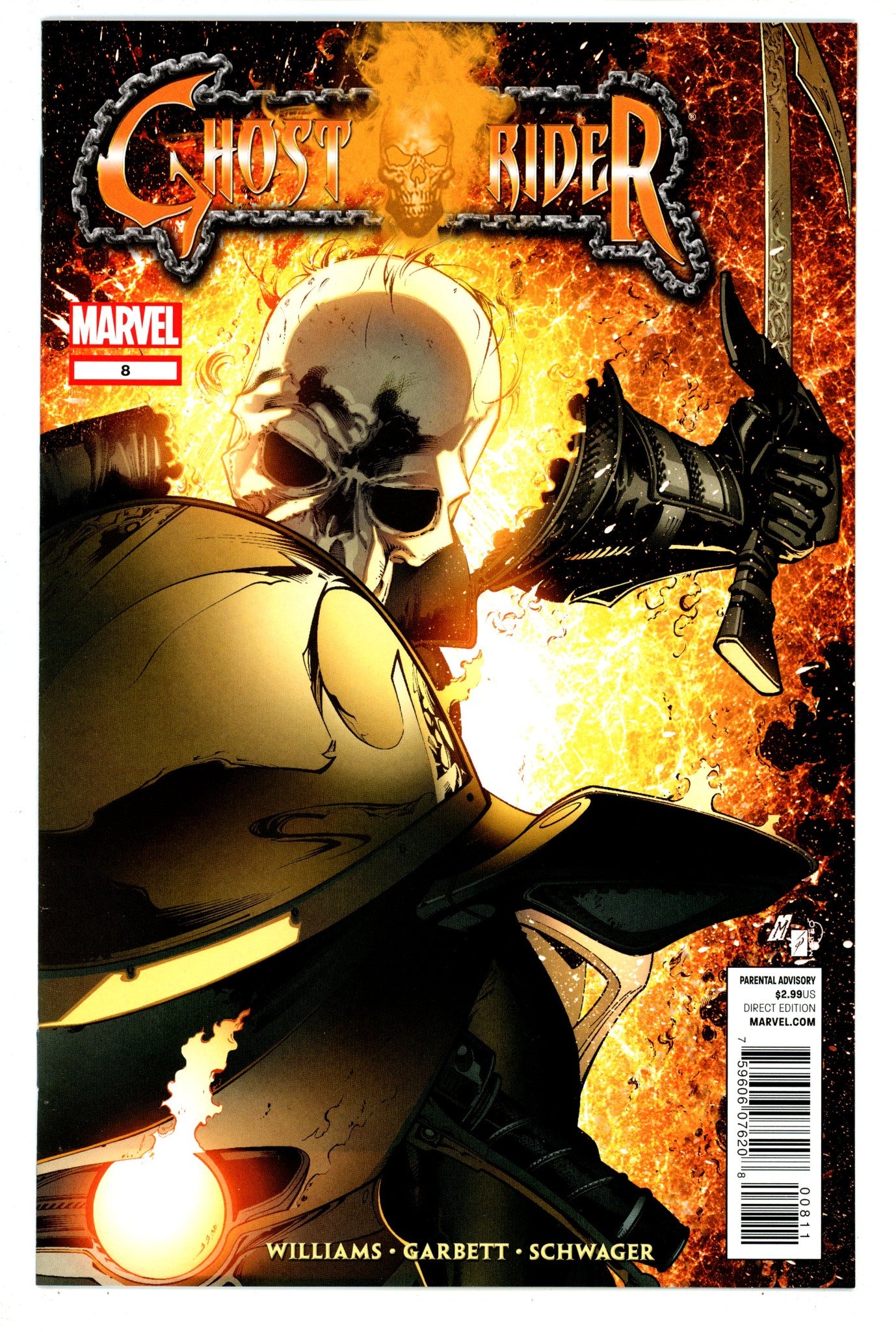 Ghost Rider Vol 6 8 High Grade (2012) 