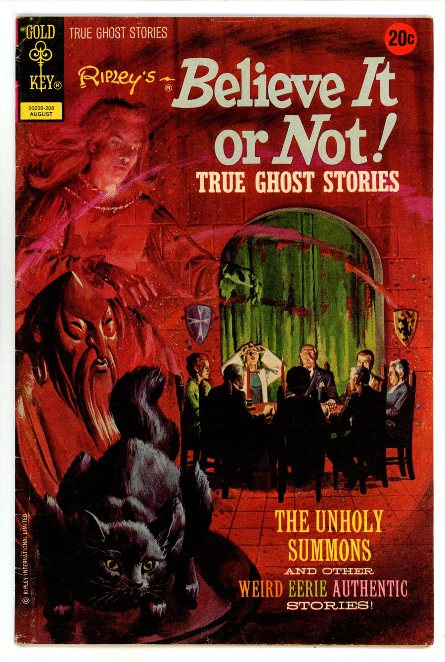 Ripley's Believe It or Not! 34 FN- (5.5) 20¬¢ Variant (1972) 