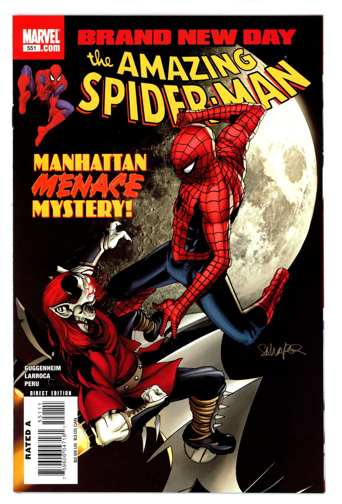 The Amazing Spider-Man Vol 2 551 High Grade (2008) 