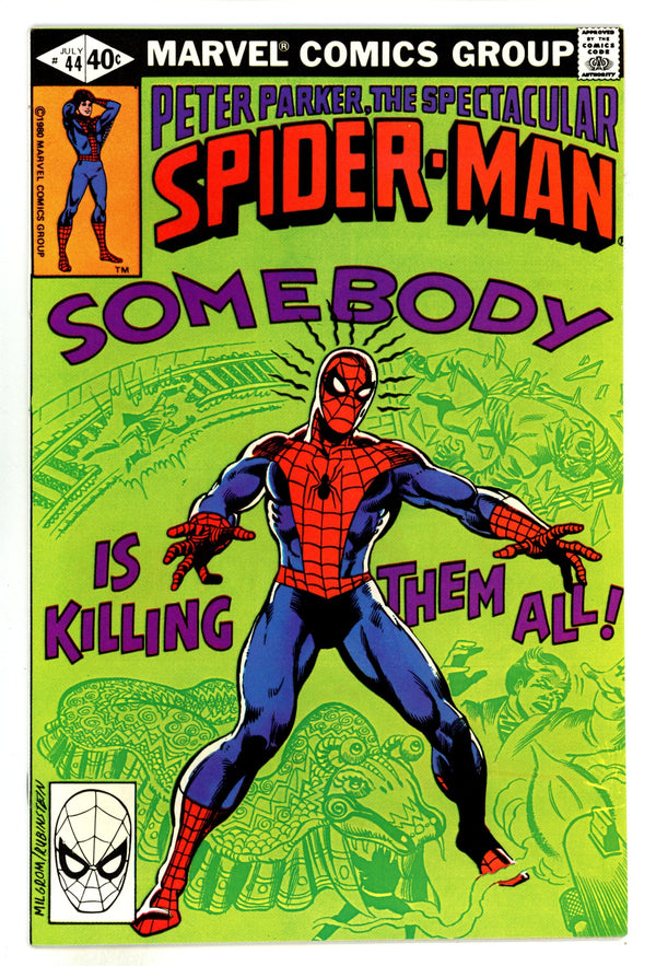 The Spectacular Spider-Man Vol 1 44 VF/NM (9.0) (1980)