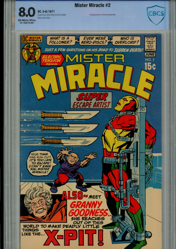 Mister Miracle Vol 1 2 CBCS 8.0 (VF) (1971)