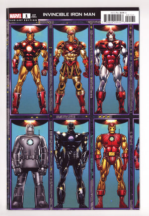 Invincible Iron Man Vol 4 1 (651) High Grade (2023) Layton Connecting Variant
