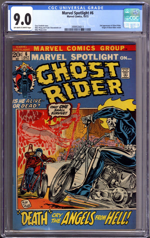 Marvel Spotlight Vol 1 6 CGC 9.0 (VF/NM) (1972)