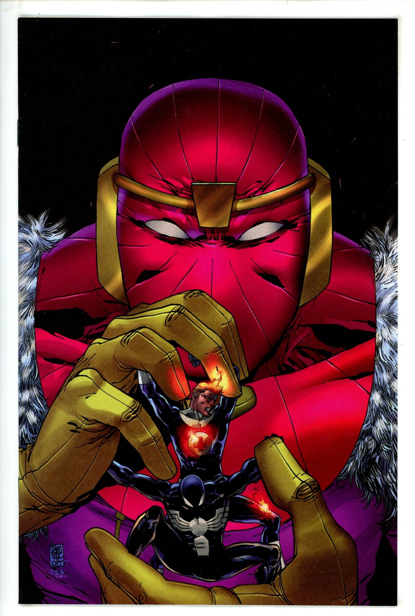 Marvel Super Heroes Secret Wars Battleworld 3 Camuncoli Virgin Incentive Variant NM- (2024)