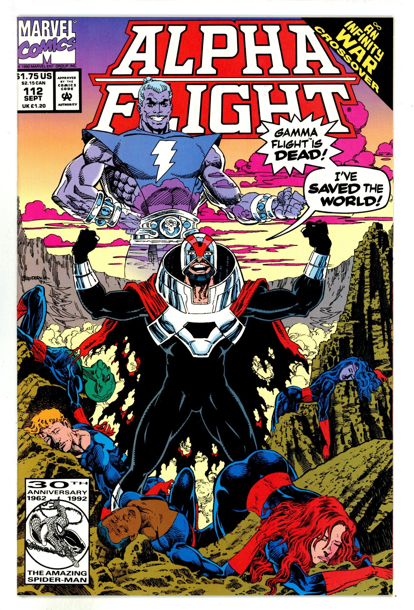 Alpha Flight Vol 1 112 High Grade (1992) 