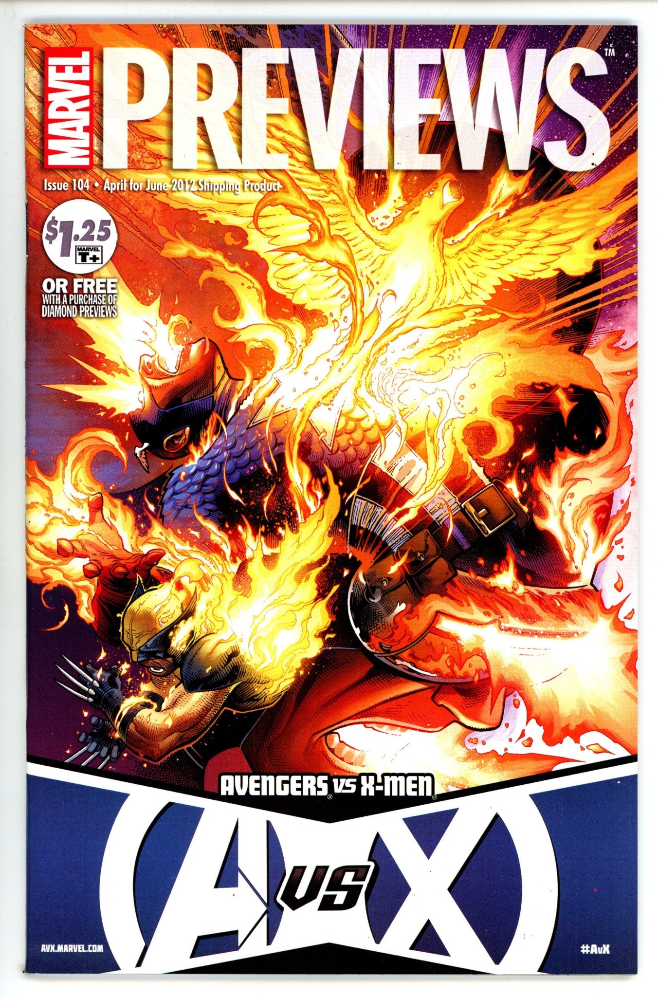 Marvel Previews Vol 1 104 High Grade (2012)
