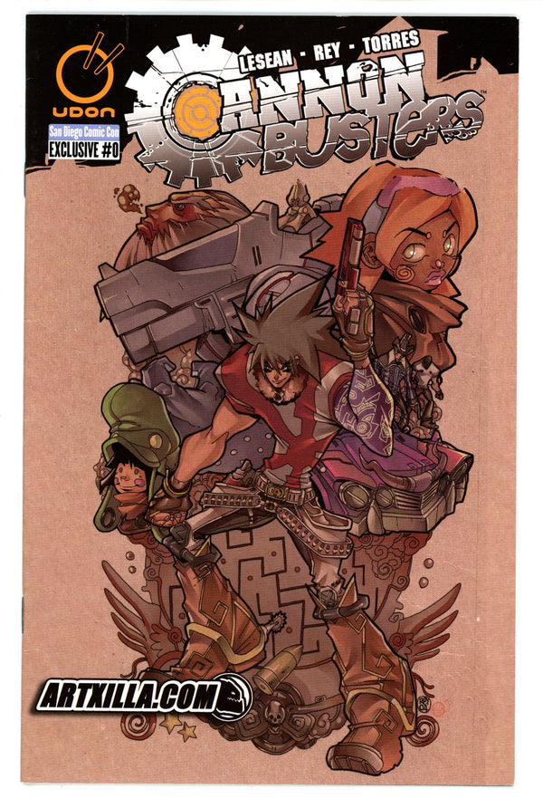 Cannon Busters 0 VF (8.0) (2004) Rey Convention Variant