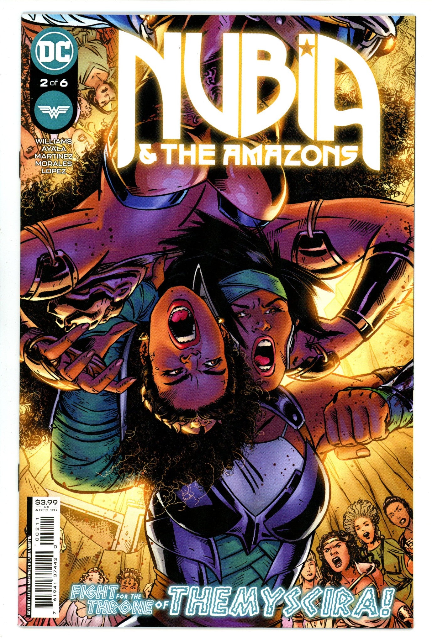 Nubia & the Amazons 2 High Grade (2022) 