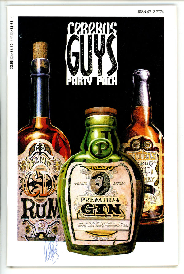 Cerebus: Guys Party Pack 1 VF/NM Signed Dave Sim (1996)