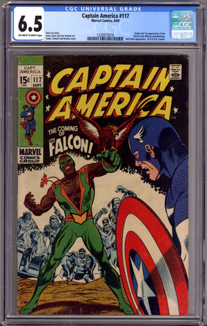 Captain America Vol 1 117 CGC 6.5 (FN+) (1969)