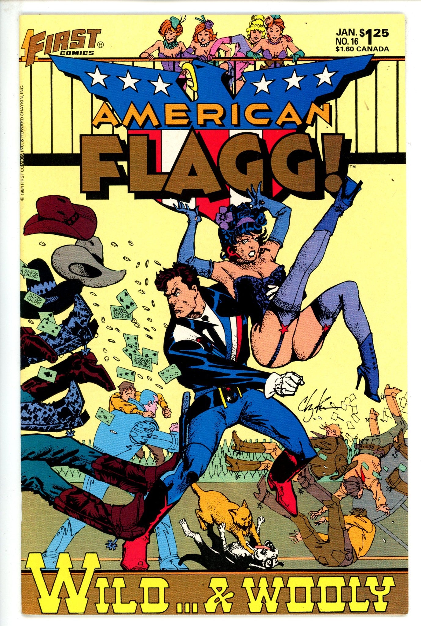 American Flagg! Vol 1 16 (1985)