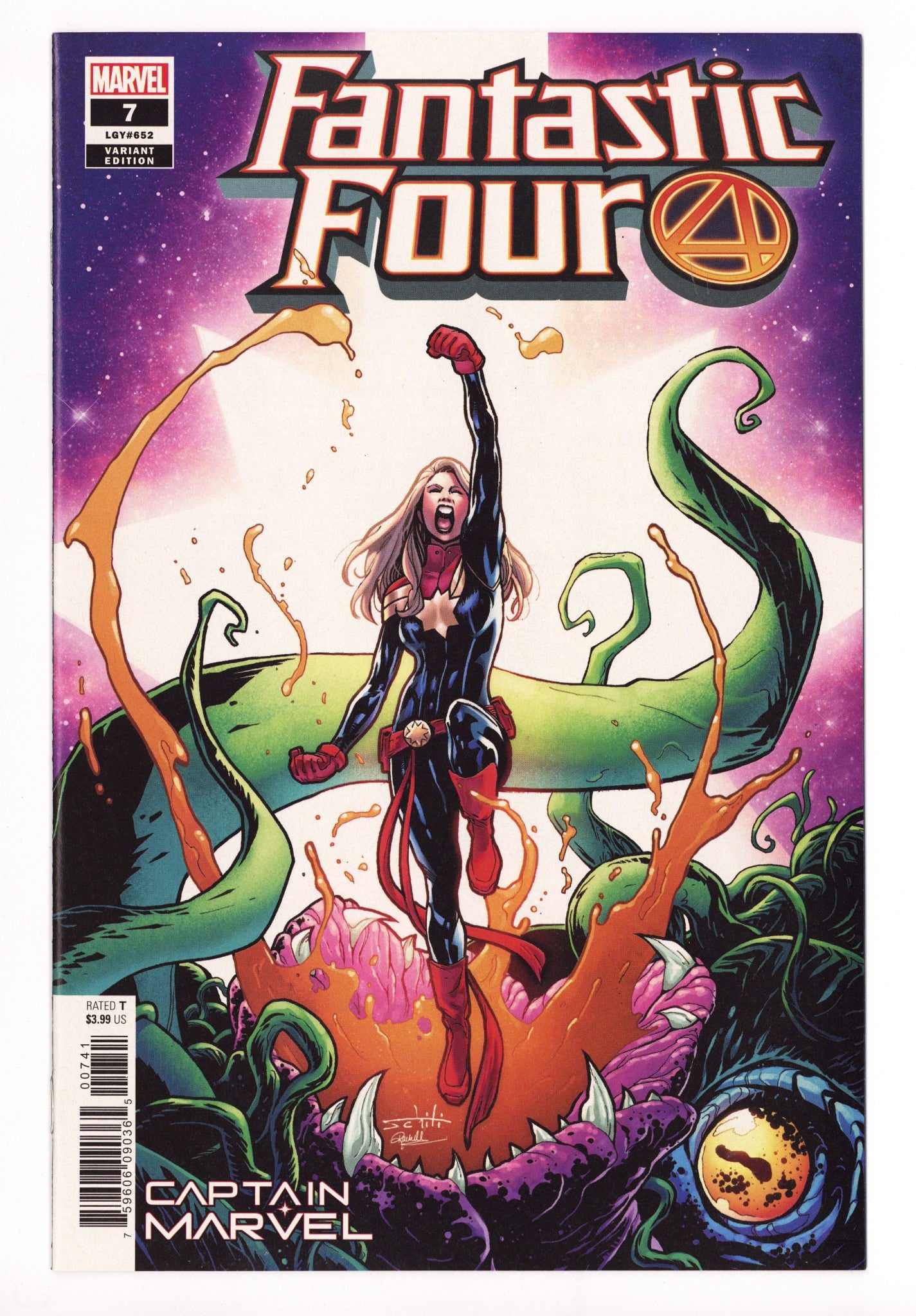 Fantastic Four Vol 6 7 (652) High Grade (2019) Schiti Variant 