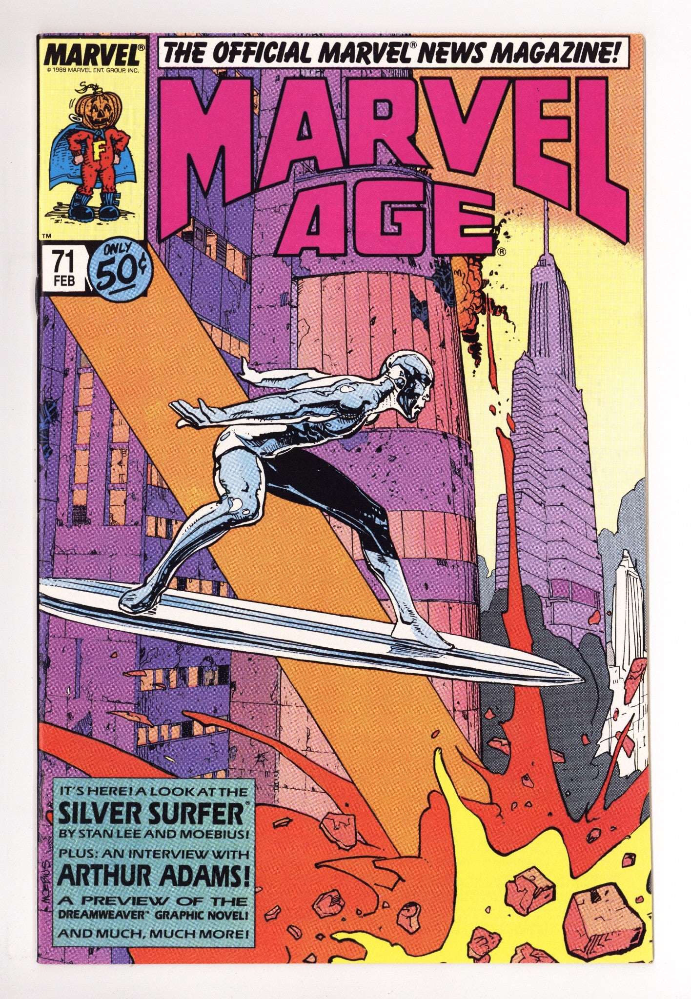 Marvel Age   71  VF/NM (9.0)   (1989)        
