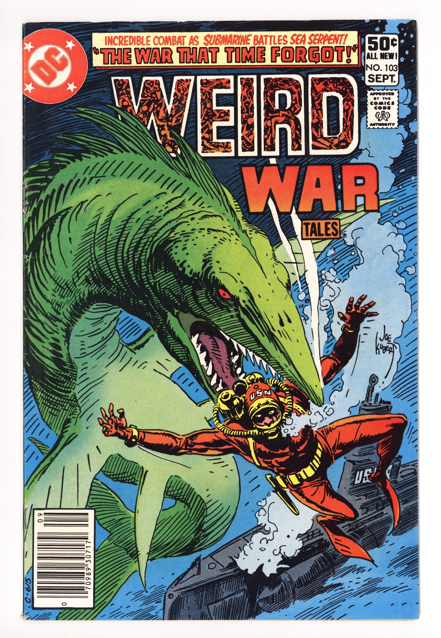 Weird War Tales Vol 1 103 VG/FN (5.0) (1981) Newsstand 