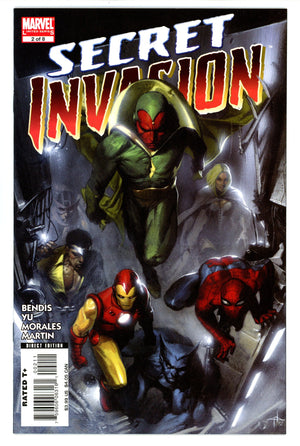 Secret Invasion Vol 1 2 Mid Grade (2008)