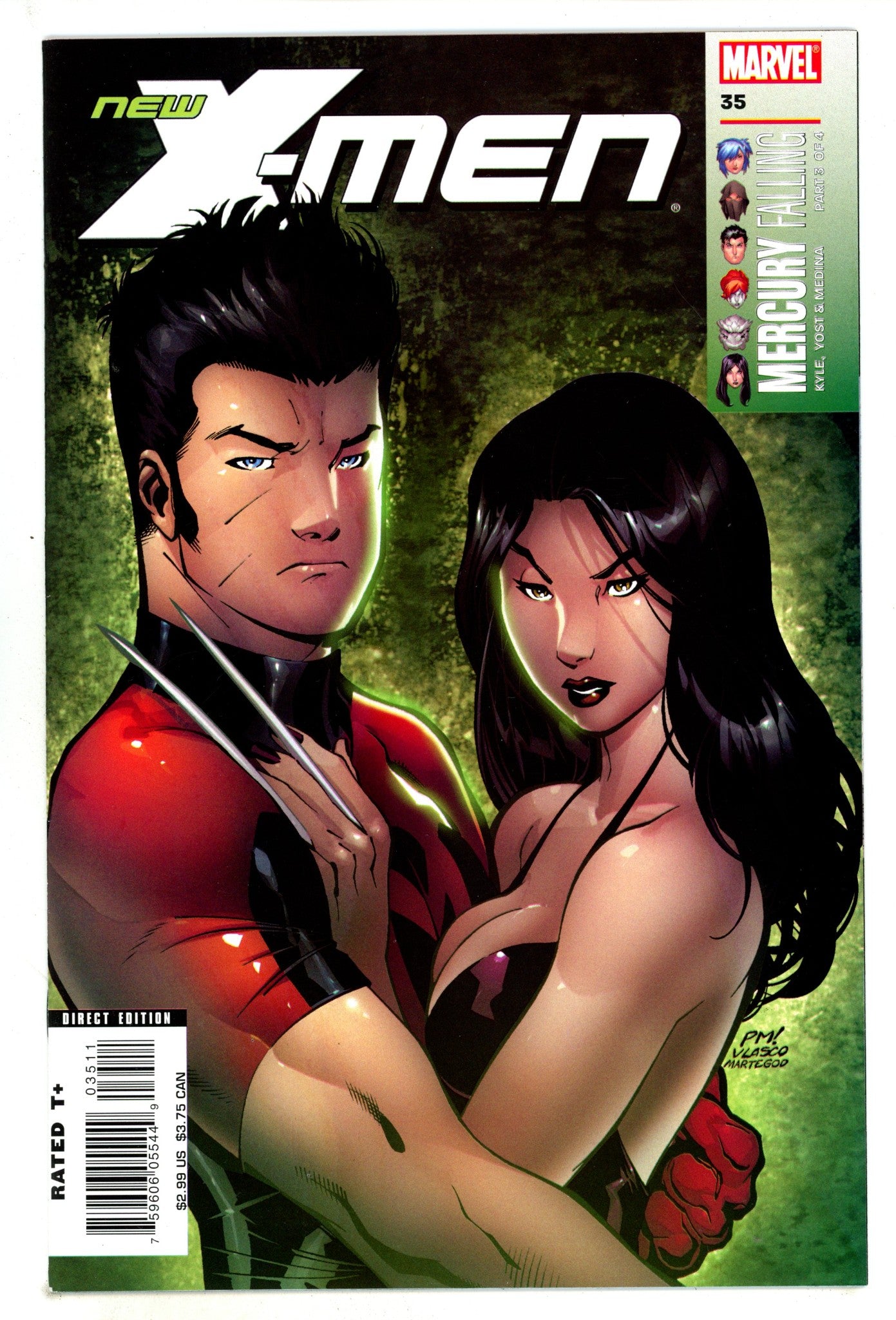 New X-Men 35 Mid Grade (2007) 