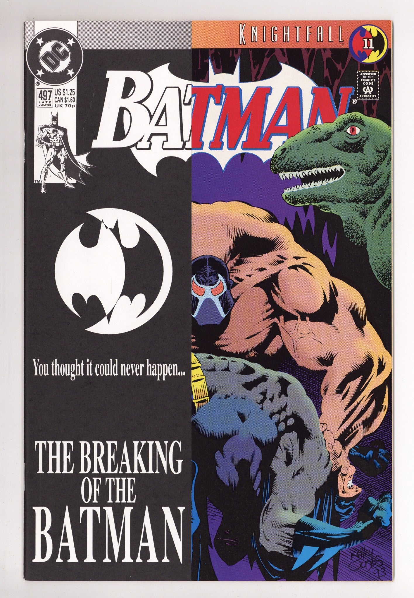 Batman Vol 1 497 High Grade (1993) 