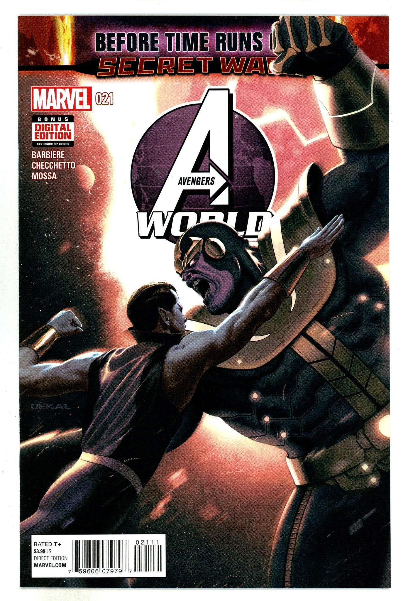 Avengers World 21 High Grade (2015) 