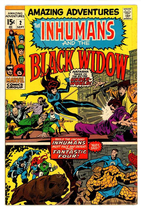 Amazing Adventures Vol 2 2 FN- (5.5) (1970)