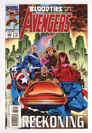 The Avengers Vol 1 368 High Grade (1993)
