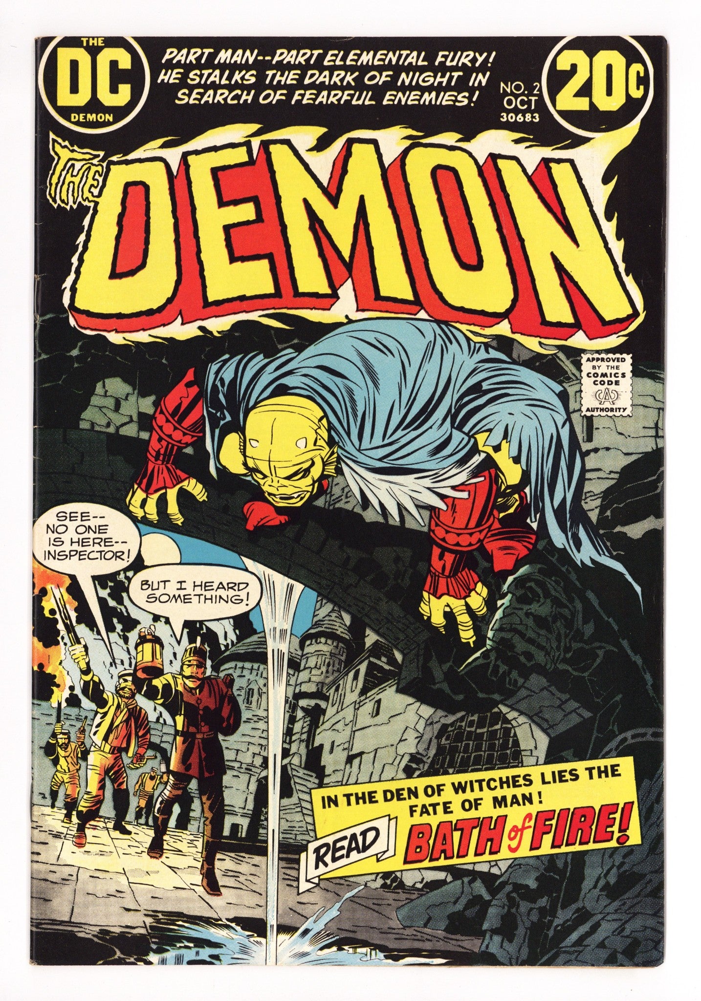 The Demon Vol 1 2 VF- (7.5) (1972) 