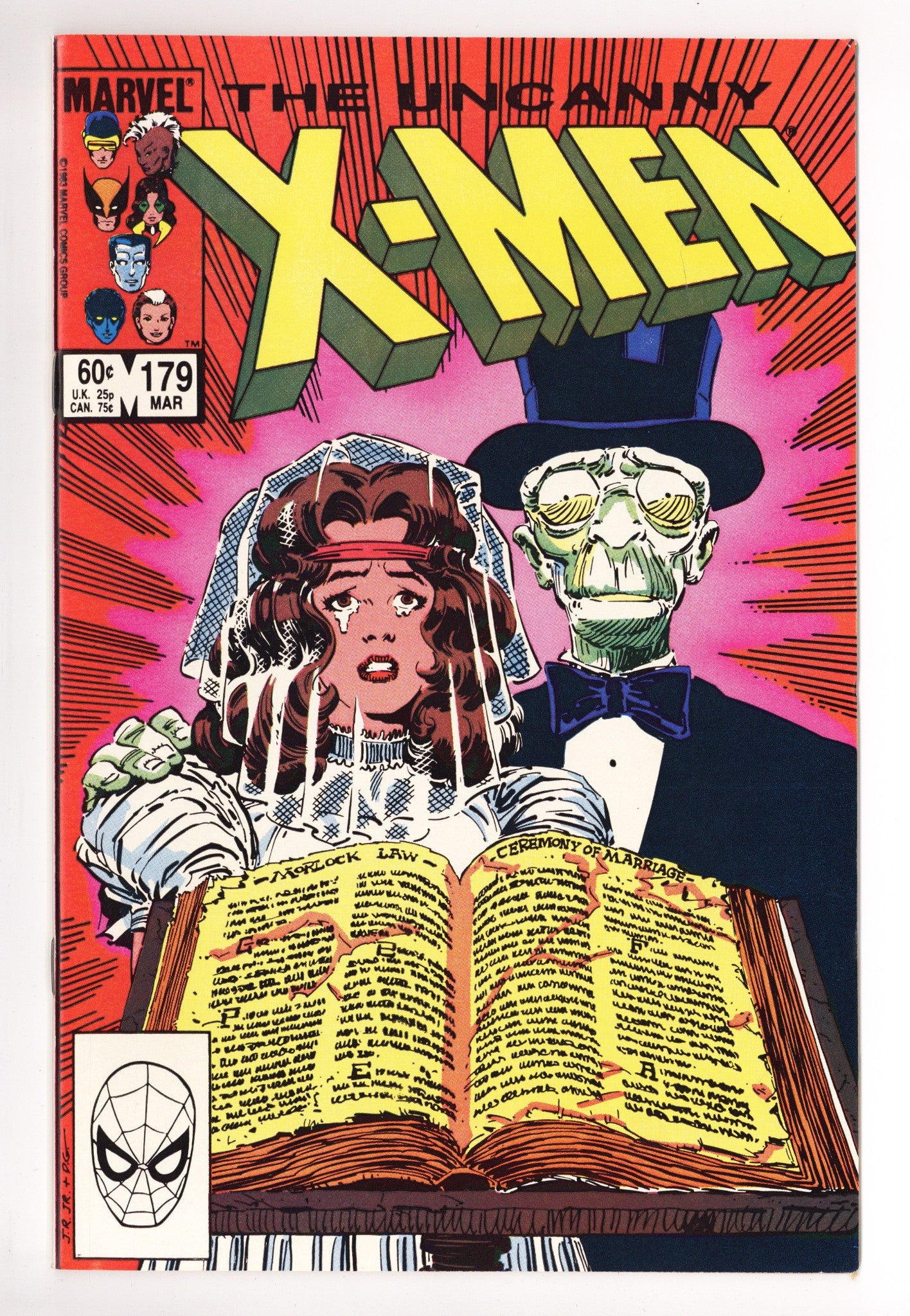 The Uncanny X-Men Vol 1 179 NM- (9.2) (1984) 