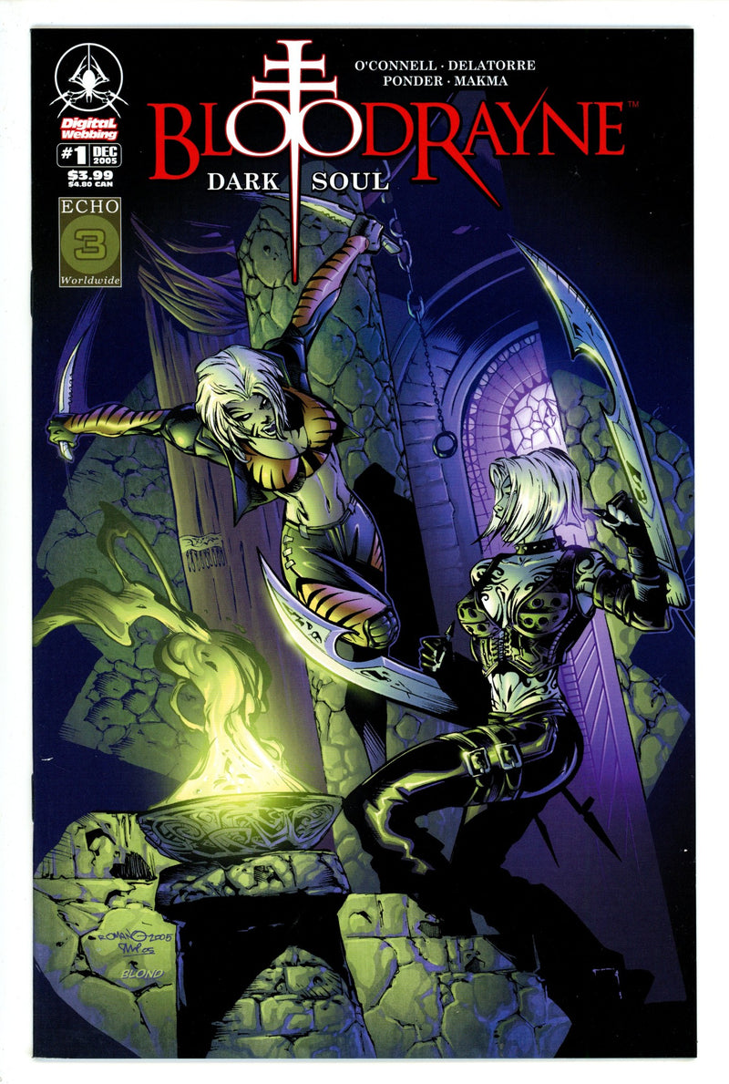 BloodRayne: Dark Soul 1 High Grade (2005) Molenaar Variant 