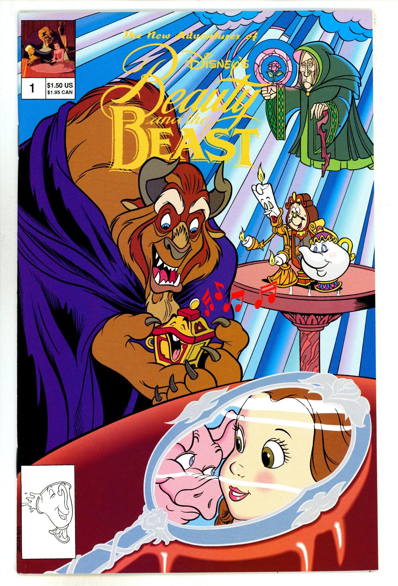 Disney's New Adventures of Beauty and the Beast (Mini-Series) 1 High Grade (1992) 